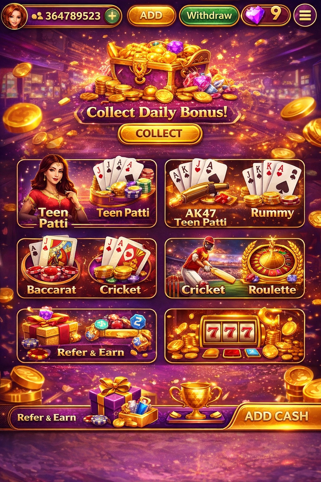 Teen Patti Live Game game